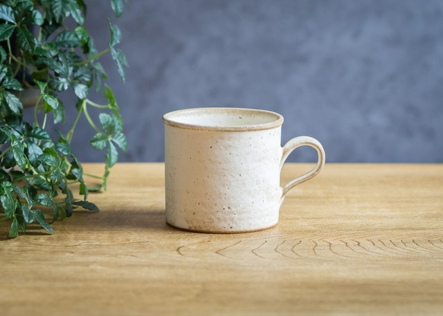 SHIROUMA コーヒーカップ 白(マグカップ)/長谷川 哲也