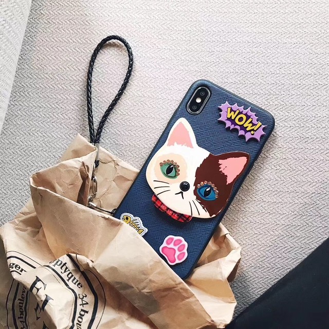 デコ Iphonexs Xr Xケース 猫 ポップコーン 個性的 キラキラ Jpcasecase 携帯ケース 通販