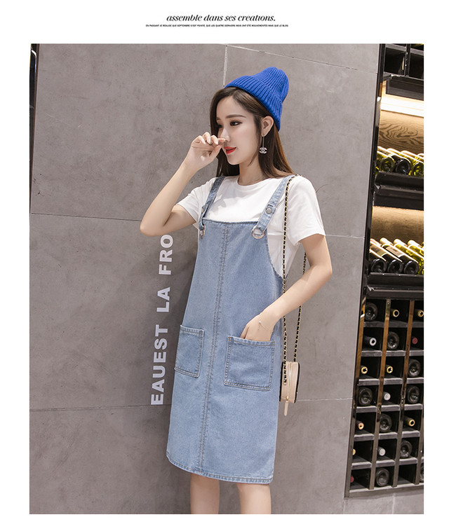 サロペット サロペ オールインワン オーバーオール レディース スカート ジャンパースカート ジャンスカ デニム デニムパンツ シンプル カジュアル ナチュラル 着回し 大人スタイル 大人 かわいい 大人可愛い きれいめ 旅行 春秋 春 秋 韓国 韓国ファッション デイリー