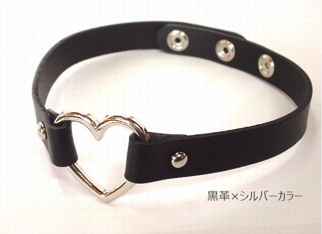 チョーカー レディースアクセサリー アクセサリー ファッション 本革 Punks ハート パンク ロック レザー ハロウィン 3011 Tre Fiore