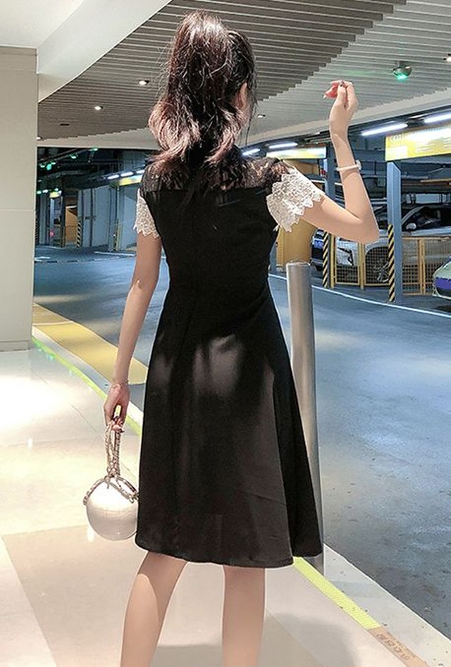 レディース ワンピース ワンピース レディース きれいめ 春夏 Aライン ワンピース 膝丈 レースワンピース カジュアル ワンピース お呼ばれ ワンピース Jm8039 ワンピの里