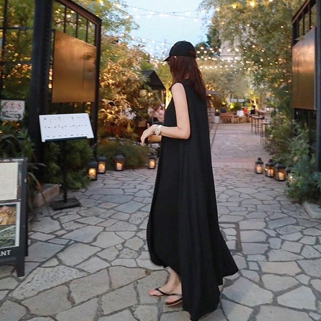 送料無料 ノースリーブワンピース ロングワンピース ロング丈 マキシワンピース マキシ丈 フレアワンピース フレアー フレアシルエット テールカット ワンピース ロングワンピ オーバーサイズ ビッグシルエット ゆったり 黒ワンピース 黒のワンピース フィットフレア 送料無料 ノースリーブワンピース ロングワンピース ロング丈 マキシワンピース マキシ丈 フレアワンピース フレアー フレアシルエット テールカット ワンピース ロングワンピ オーバーサイズ ビッグシルエット ゆったり 黒ワンピース 黒のワンピース フィットフレア