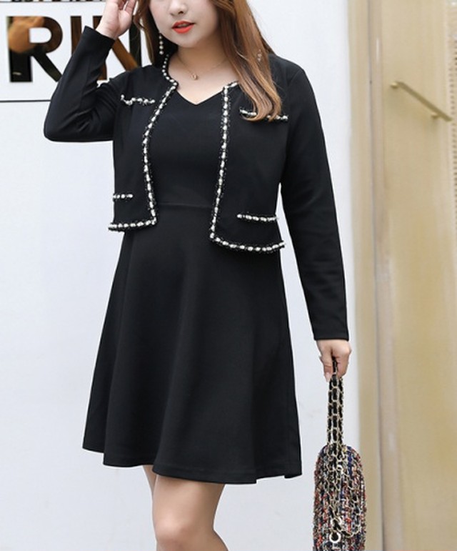 レディーススーツ 大きいサイズ フォーマル スカートスーツ ママ 入学 入園式 卒園 卒業式 ゆったり ワンピーススーツ B 30代 40代の大人の女性向けファッション総合店 Life Is