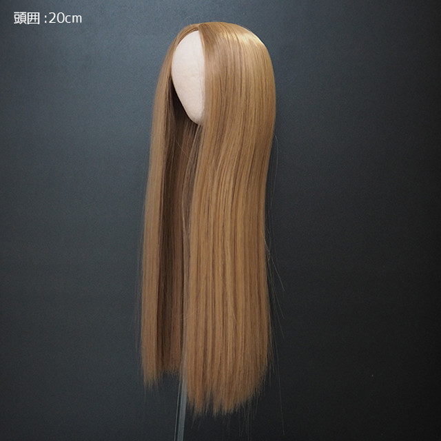 セルフカット用 ドールウィッグ センターパートタイプ Bonbon Rouge Doll Wig Shop