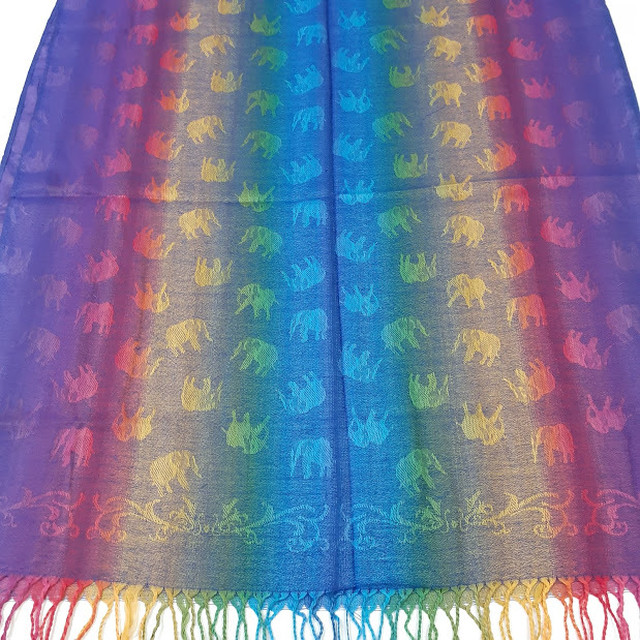 タイシルク ストール 大判 Fandiina Tokyo