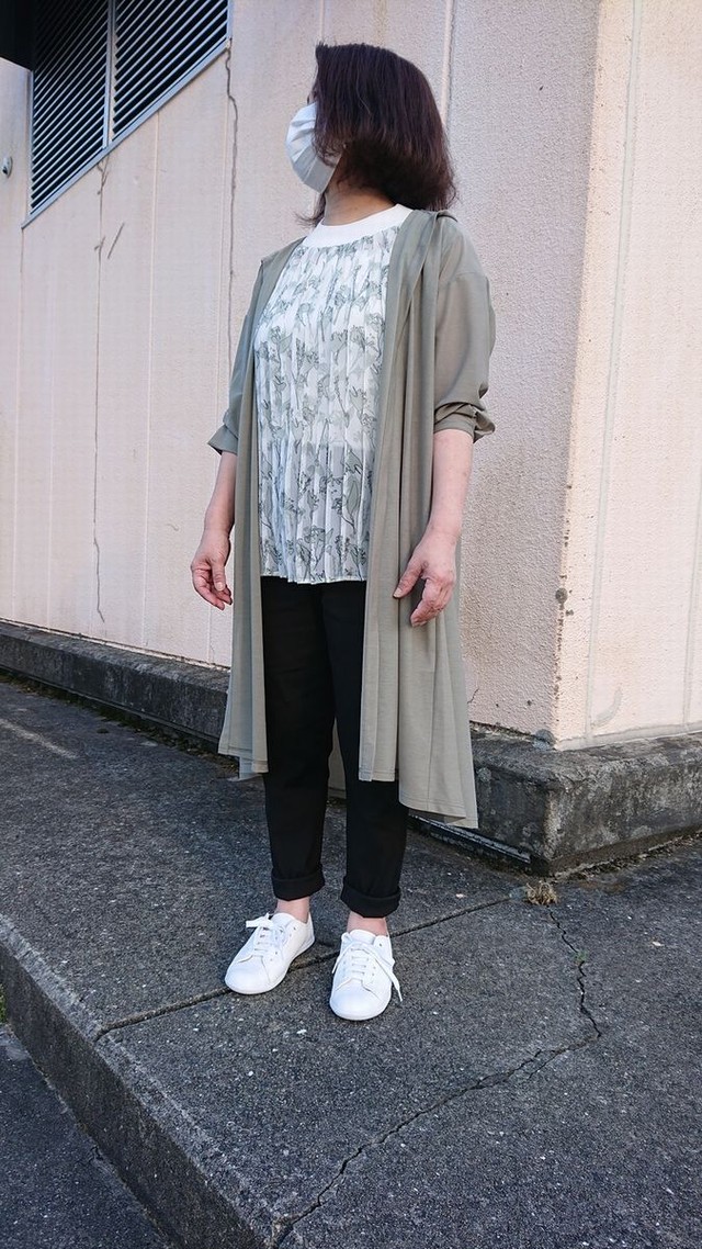 フードロングカーディガン Anneshirley