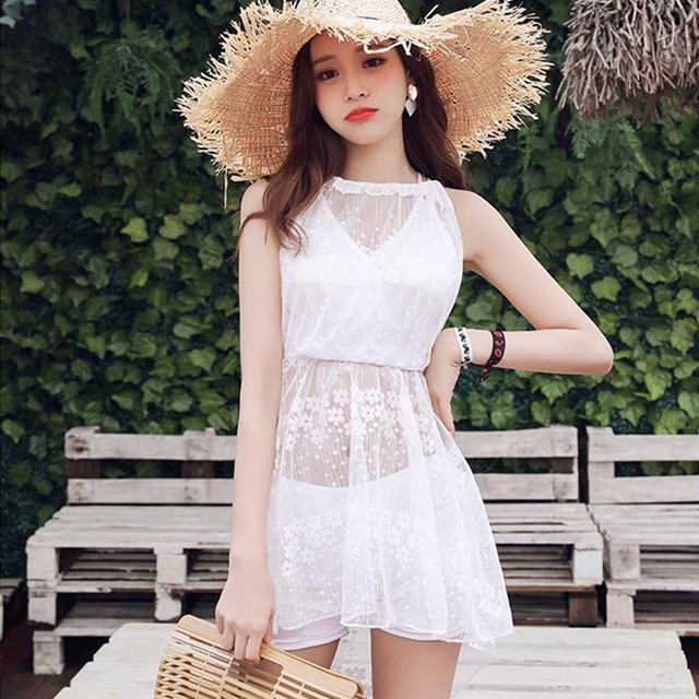 レディース 水着 ショートパンツ セット ビキニ 体型カバー リゾート レース トップス メール便可 ファッションan 流行りでも安さでもなく今の私に似合う服