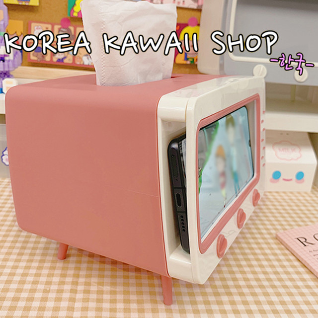 テレビ型ティッシュケース Korea Kawaii Shop