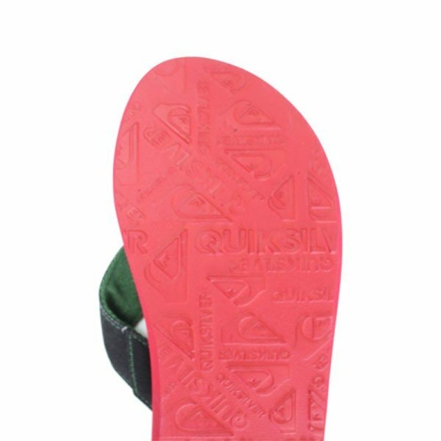 Aqyl ビーチサンダル メンズ 人気 ブランド リゾート 選べる3color 黒 ブルー ラスタカラー ジャマイカ 25 26 27 28 Quiksilverクイックシルバー Beachdays Okinawa