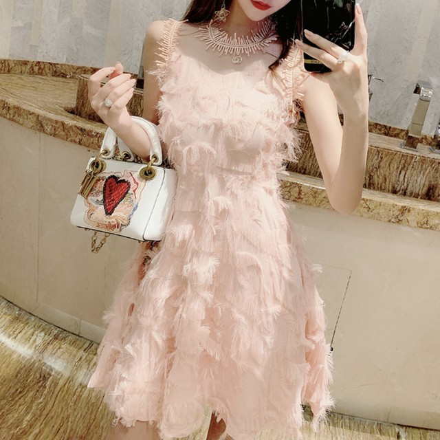 フェザードレスワンピース 2色 Selectshop Lumignon Coure