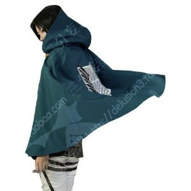 K1762 進撃の巨人 エレン 調査兵団マント 風 コスプレ衣装 Cosplay コスチューム ハロウィン イベント ルガーノショップ