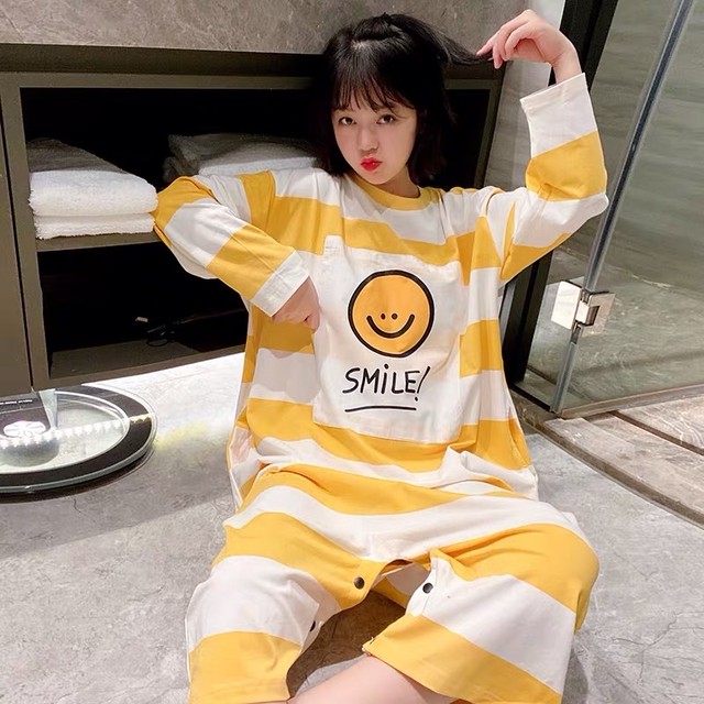 オーバーサイズ 可愛いパジャマ ルームウェア オールインワン Melissa 送料無料