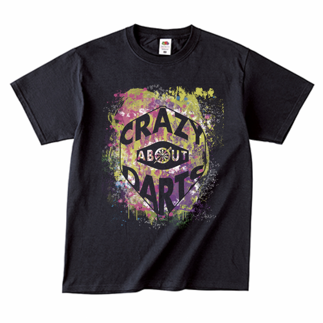 ダーツフライトロゴファッションtシャツ Crazy About Darts Ellen ダーツをファッションに取り入れる