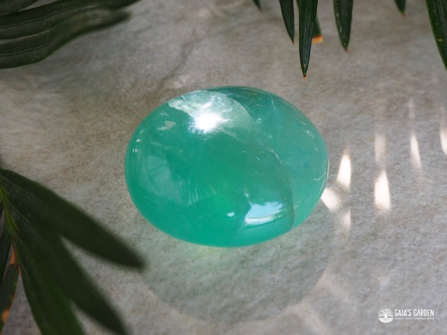 マダガスカル産 エメラルドフローライト Gaia S Garden