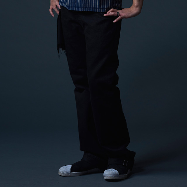 Sangou 岡山児島産ジーンズ デニム 洋袴 Zubon 黒々 Sangou京都本店