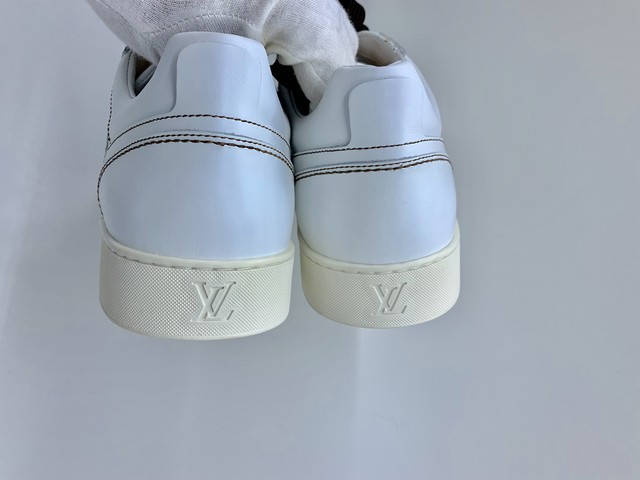 未使用 ルイヴィトン Louis Vuitton 替紐あり レザースニーカー Ba0047 6 1 2 約26cm 26 5cm Brand19