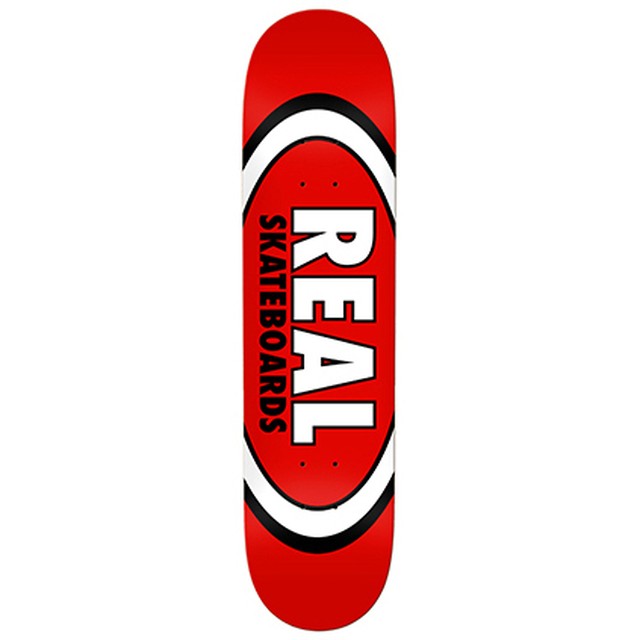 REAL CLASSIC OVAL RED 8.12インチ
