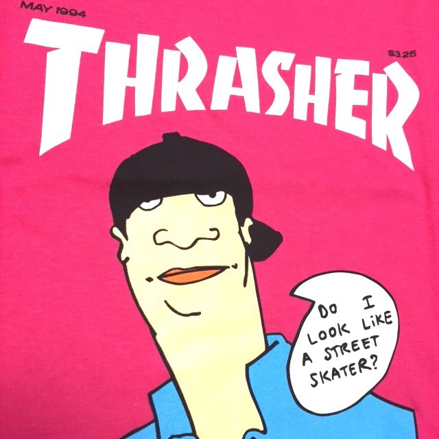 Thrasher X Gonz Cover T Shirt Pink スラッシャー ゴンズ コラボ カバー Tシャツ ピンク Pretzels Skateboard And Culture