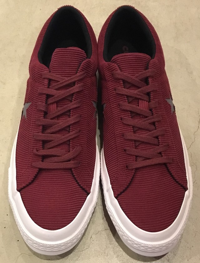 Converse One Star Corduroy Dark Burgundy コンバース ワンスター コーデュロイ バーガンディ Trunk 23