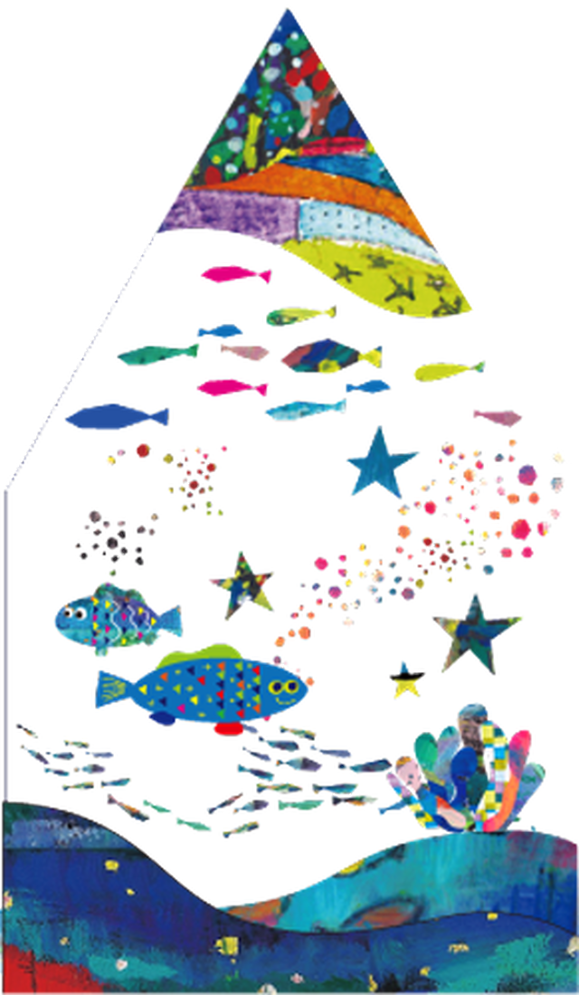 壁掛け時計 ミーカガンでみる海の家 Chocogorilla Shop