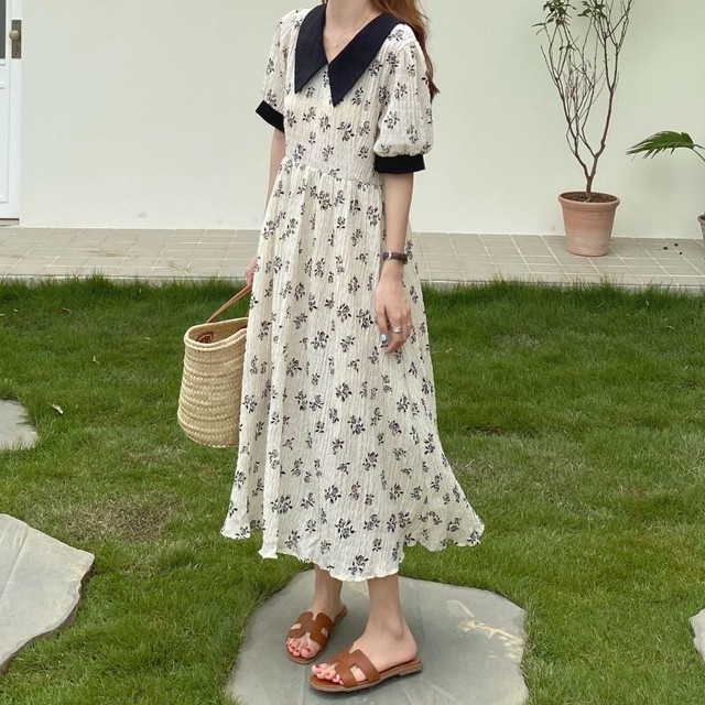 送料無料 マキシワンピース ロングワンピース 花柄 Vネック Aライン フレア 半袖 春夏 リゾート マキシ丈 ロング レディース ビーチ マキシワンピ 袖あり 大きいサイズ シフォン カシュクール ティアードワンピース 切り替え 体型カバー ハワイ 沖縄 サマー ビーチ