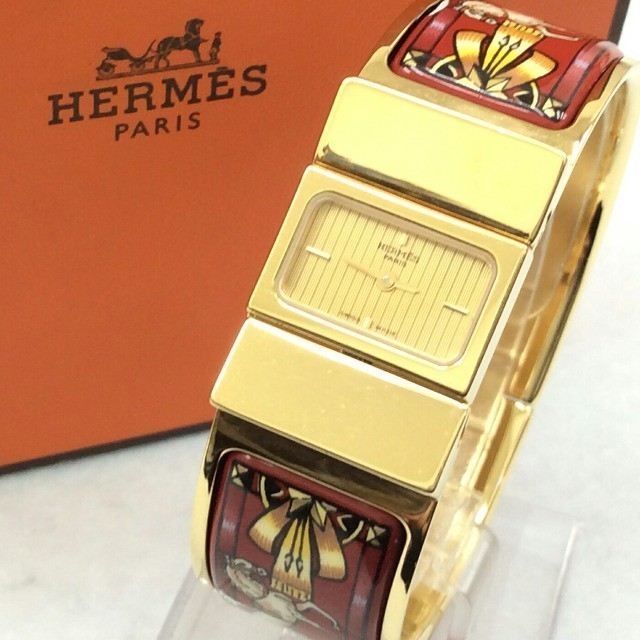 エルメス時計 ロケバングルウォッチ Lo1 1 Jmaa