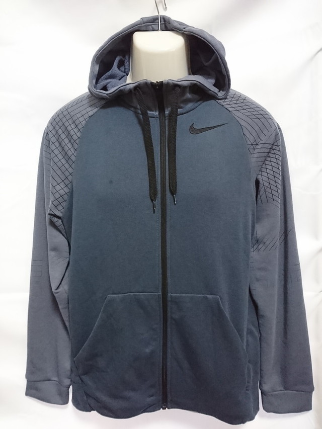 Nike ナイキ メンズs Dri Fit フリース Gsx フルジップ フーディ スウェット パーカー ネイビー 2877 011 スポーツウェア シューズの古着屋 リサイクルスポーツ