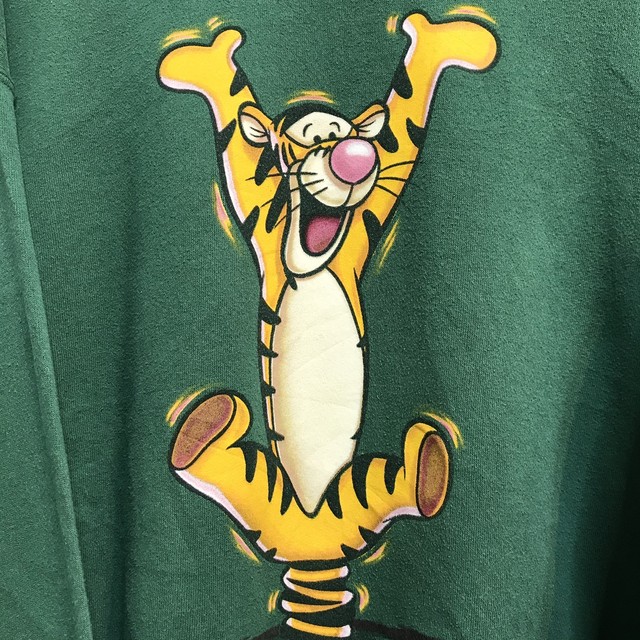 アメリカ古着 ディズニー Disney ビッグシルエット くまのプーさん ティガー Tigger キャラクター古着専門店エバレット