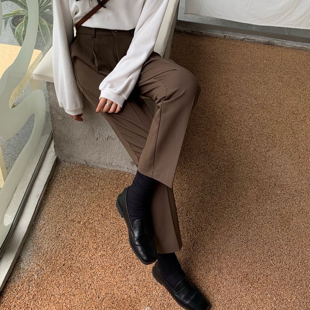 シンプルカラーパンツ 【simple color pants】
