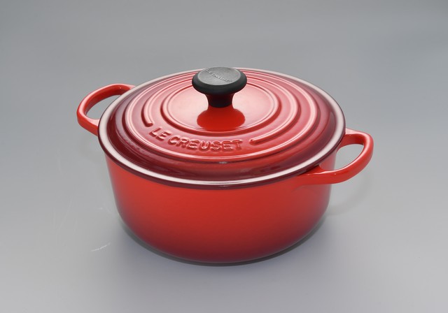 ル・クルーゼ ココットロンド20cm チェリーレッド