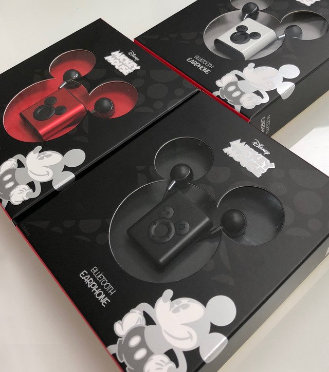 Infothink Bluetooth イヤホン Bluetooth Earpads Earphone ディズニー Disney ミッキーマウス Mickey Mouse ホワイト White Bsp500 White E Qualia イークオリア