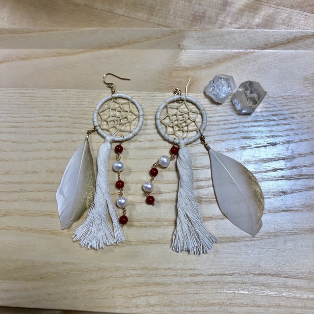 ドリームキャッチャーピアス Terra