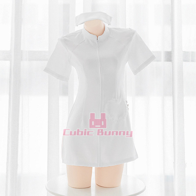 スリムショートナースワンピース 七了个三 73 コスプレ Cubicbunny