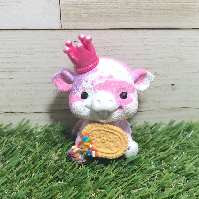 ハンドメイド アロマストーンピッグ 軽量粘土 カラフルフレーク No 105 Cocoro