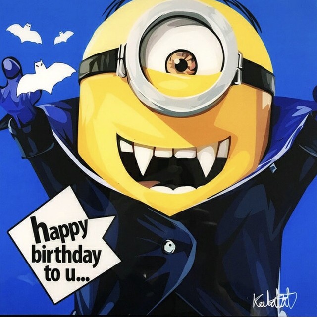 Minion Happybirthday ミニオン 誕生日 Feriz Shop