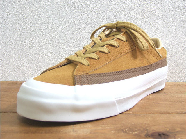 レディース Asahi アサヒシューズ Belted Low Suede L017 Mustard マスタード スウェード レザー スニーカー Kf413 Madeinjapan 日本製 福岡 久留米 Flossy Online Shop