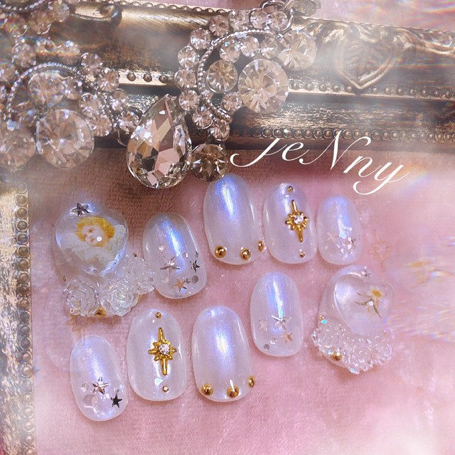 韓国ネイル エンジェルネイル Jenny