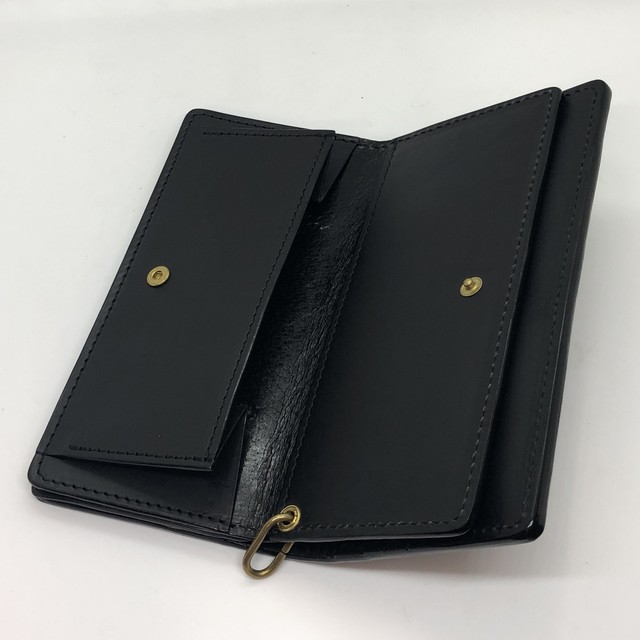 カバ革 Hippopotamus 長財布 墨染め Dolce Vita