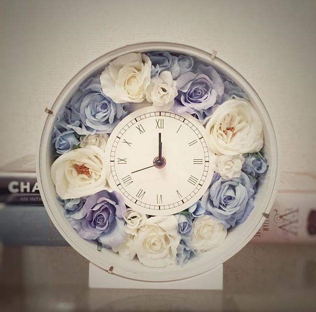 Flower Clock 花時計 オリジナルオーダーでお作りします Seeds Garden