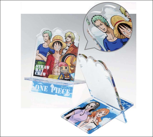 One Piece ワンピース 麦わらの一味 アクリル スマホスタンド 台湾正規品 Tapiocaz