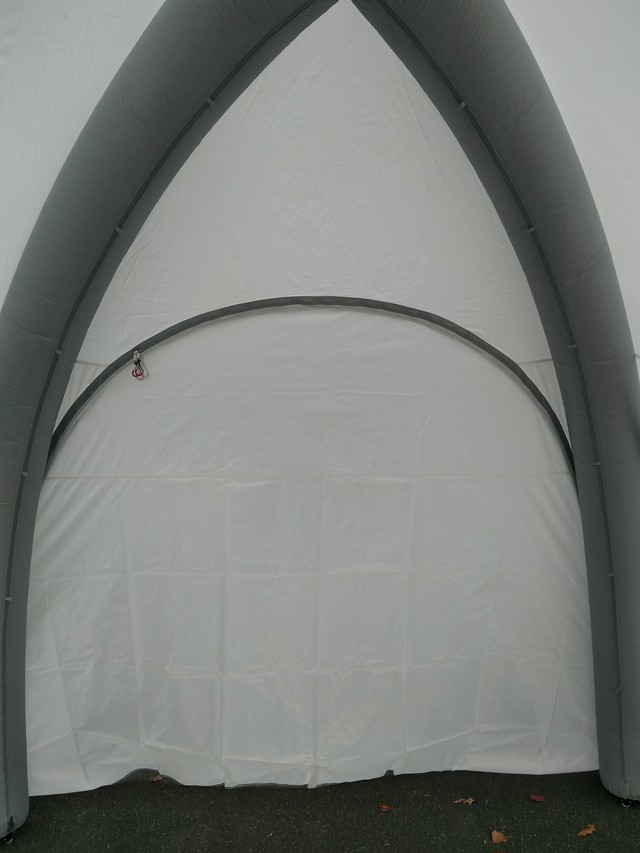 空気で膨らむ次世代型テント エアクイック ３ｍ ３ｍ 高さ 2 5ｍのセット Air Quick