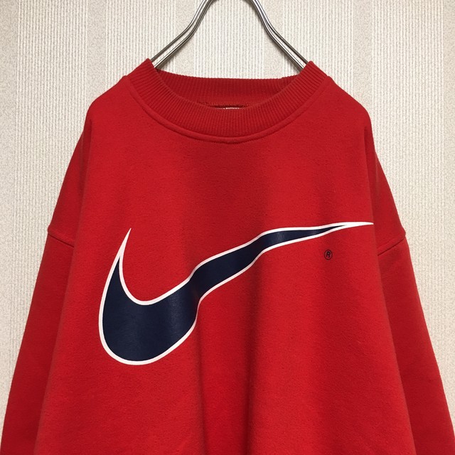 Nike 90s Big Swoosh Sweat ナイキ ビッグスウォッシュ スウェット トレーナー Omelas Vintage