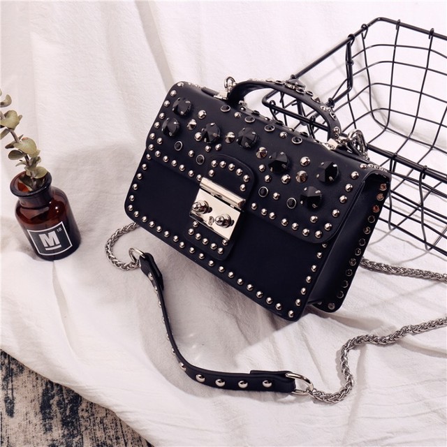 【即納】studs hand bag