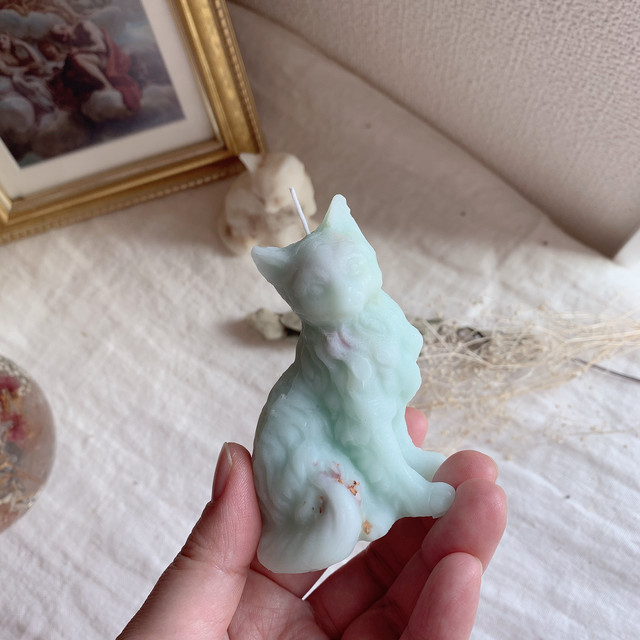 カラーが選べる ネコキャンドル オーダーページ Joie Candles