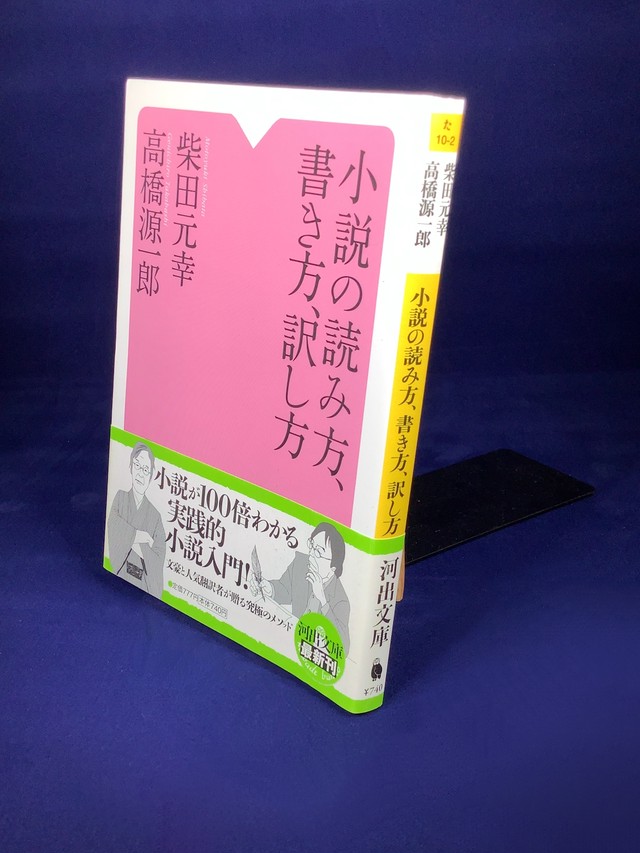 小説の読み方 書き方 訳し方 柴田元幸 高橋源一郎著 文庫本 古書店 一馬書房