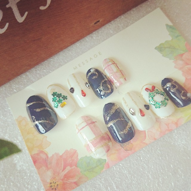 500円 ジェルネイルチップ Ryochans Farm