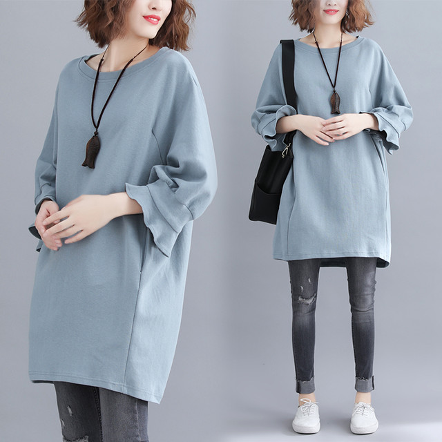 ワンピース 春ワンピース マタニティ フリル コクーンシルエット チュニック 七分袖 秋 無地 大きいサイズ 10代 代 30代 40代 50代 Ptngt0675 Shop Suba