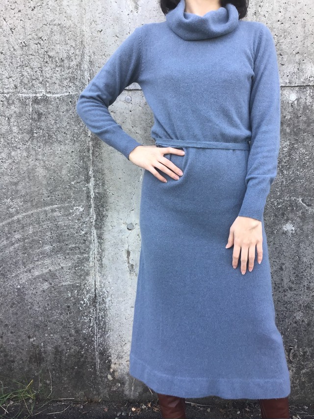 アンゴラニットワンピース Pilz Vintage Antique