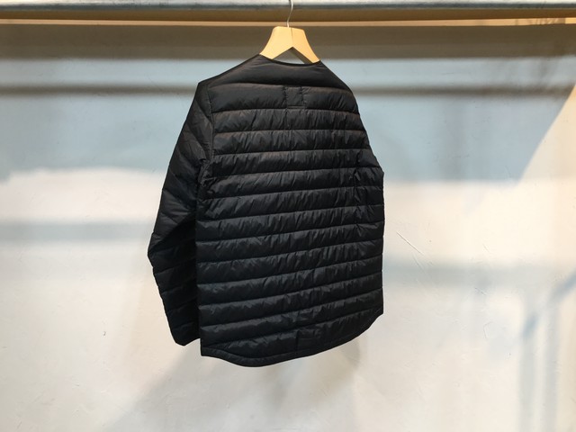 Nanga ダウンカーディガン Black Lapel Online Store