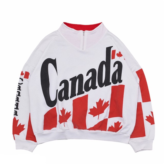 CANADA full pattern swetshirt Made in CA